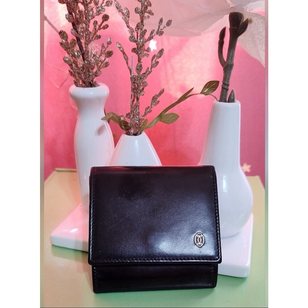 Authentic Vintage Cartier•Pasha de Cartier Coin Purse Wallet•Excellent Pre-owned